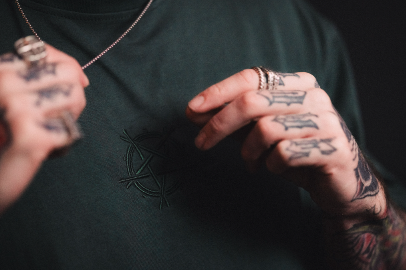 GRIND TEE (DEEP GREEN)