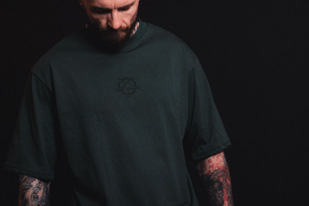 GRIND TEE (DEEP GREEN)