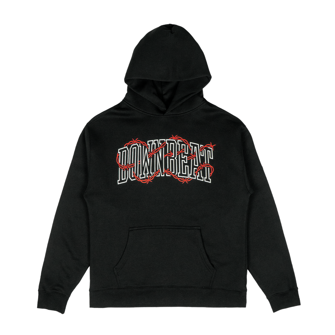 Varsity Black BARBED WIRE Hoodie